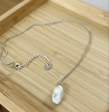 graey(그레이) 1알 펄 목걸이 green label 별주