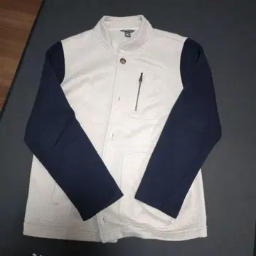 EddieBauer 캐주얼 자켓 M 화이트/네이비