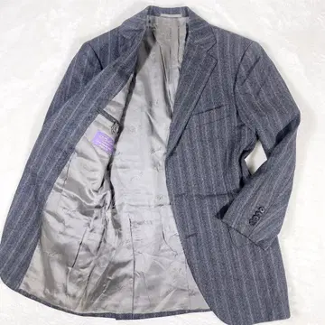 벨베스트 투모로우랜드 테일러드 자켓 그레이 스트라이프 S