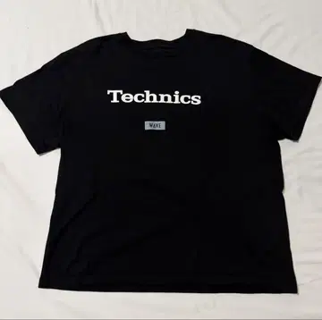 Technics WAVE 티셔츠 블랙 2번 착용 L 사이즈 상당