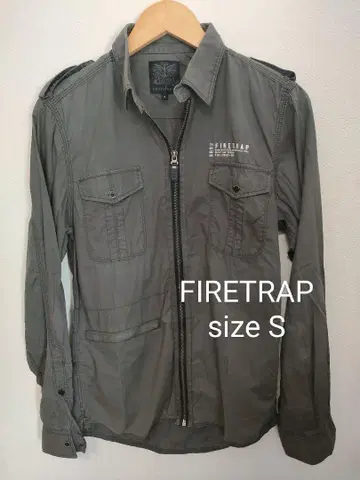 244. FIRETRAP 영국 얇은 소재 아우터 자켓