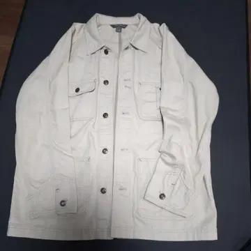 Eddie Bauer 크림색 자켓 M 사이즈