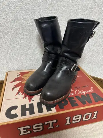 Chippewa 엔지니어 부츠 US7 치페와