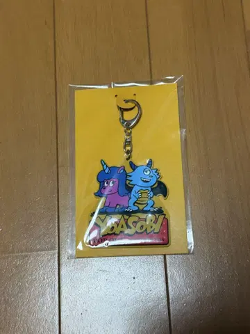 YOASOBI POP OUT 러버 키체인