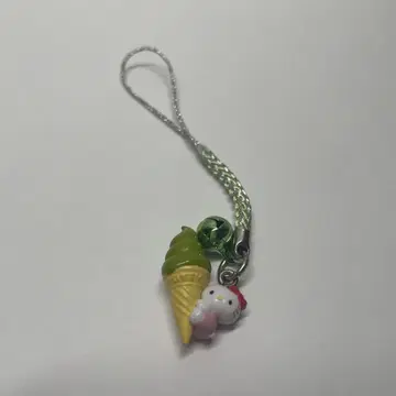 [ 희소 ] 2008년 지역 한정 키티 [ 교토 말차 소프트 ] 스트랩