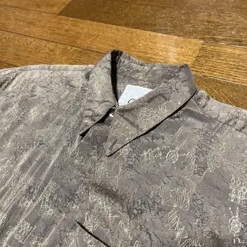 Cosi collection 긴팔 셔츠 빈티지 추상 무늬