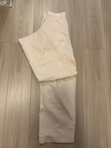 YAECA 와이드 팬츠 화이트