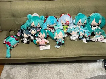 하츠네 미쿠 봉제 인형 후와누이 복슬복슬 봉제 인형