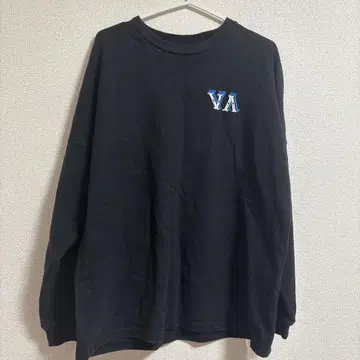 RVCA 남성용 롱T 블랙 M 사이즈