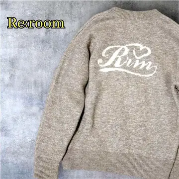 새상품급 Re:room 니트 완판 스웨터 하트 자수 M