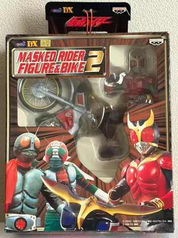 [ 미개봉 미사용 ] 가면라이더 쿠우카 & 트라이 체이서 2000