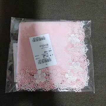 치카자와 레이스 손수건