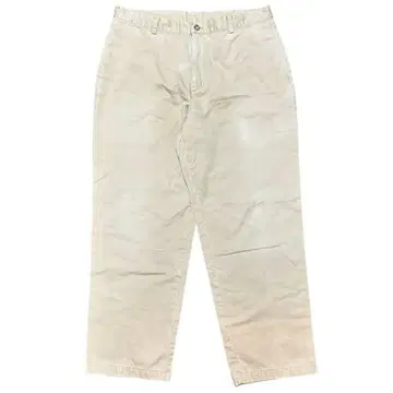 L.L.Bean 치노 팬츠 워크 팬츠 안쪽 체크 코튼 팬츠