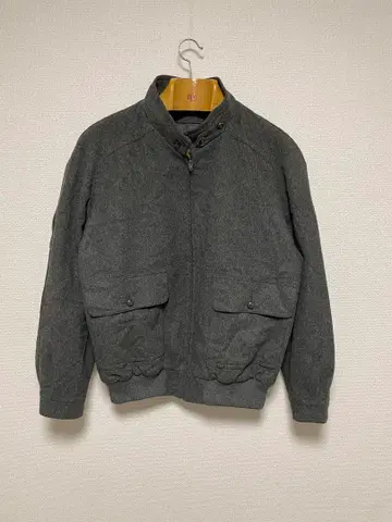 70s euro vintage SALKO 울 소재 해링턴 자켓