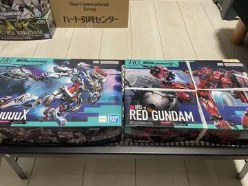 HG GQuuuuuuX & MS-06 빨간색 GUNDAM 세트
