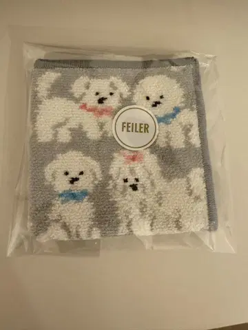 [ 미사용 새상품 ] 페이러 모후모후완찬 타월 손수건