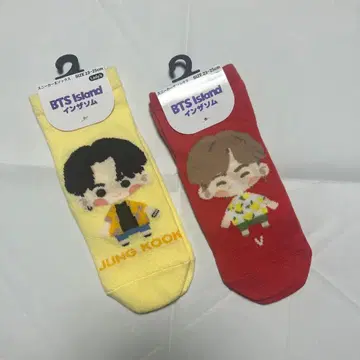 BTS 인더섬 시마무라 삭스 양말 정국 뷔