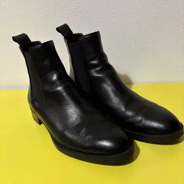 ZARA 사이드 고어 부츠 블랙 23.5cm