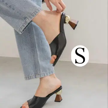 RANDA 힐 컨셔스 뮬 샌들 S