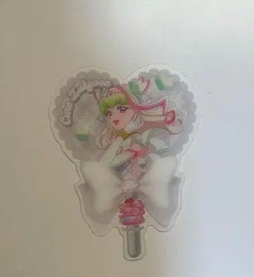 부채형 클리어 카드 큐어즈 큔