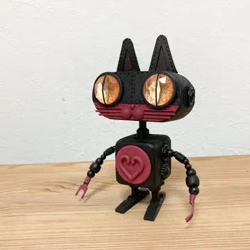 10, 미니 로봇 스팀펑크 통통 고양이 11cm