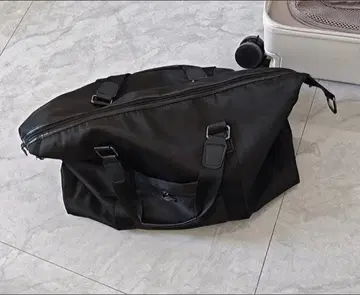 대용량 블랙 보스턴 백 여행용