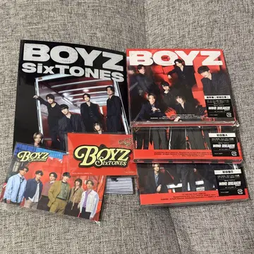 SixTONES BOYZ 3 형태 (특전 포함)