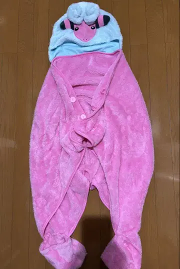 포켓몬스터 한정 상품 판초 포함 담요 모코코