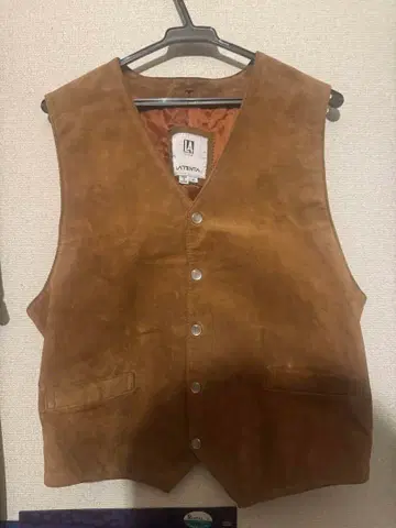 LATENTA 스웨이드 베스트 F 브라운
