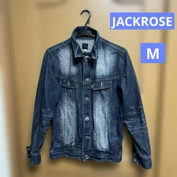 Jackrose 데님 자켓 사이즈 4 다크 블루
