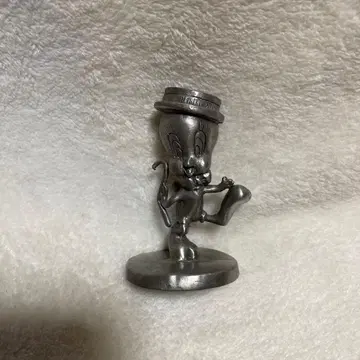 루니툰 트위티 메탈 피규어 오브제 레트로