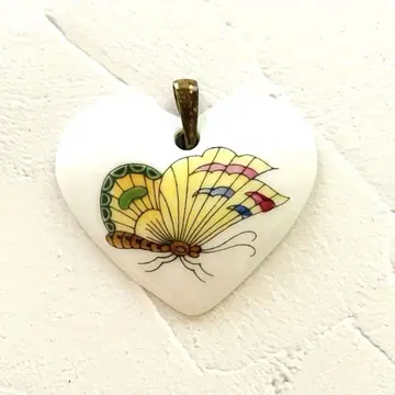 HEREND 헤렌트 플라워 꽃무늬 펜던트 탑