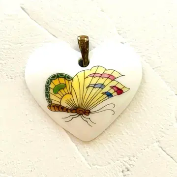 HEREND 헤렌트 플라워 꽃무늬 펜던트 탑