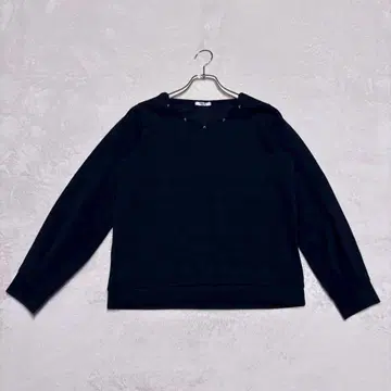 [그라시아] (M) T셔츠 스캘럽 비쥬 디자인 캐주얼 허니즈