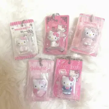 헬로키티 가챠가챠 피규어 5개 세트 선착순