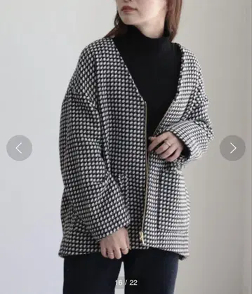 프레디 에뮤 레트로 로우 빅 코트 38