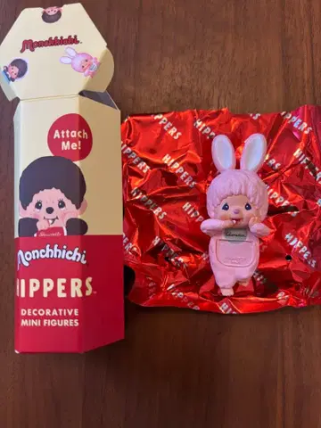 HIPPERS Monchhichi 침탄 핑크 히퍼스 몽치치