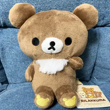 리락쿠마 모두 앉아 봉제 인형 차이로이코구마