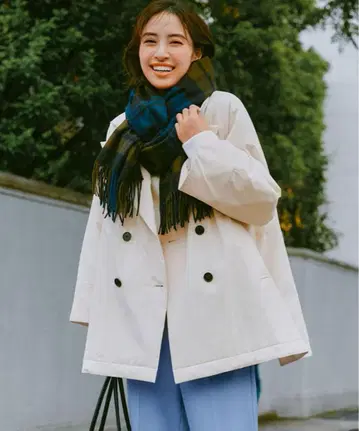 UNFILO 충전솜 라이트 코트 S