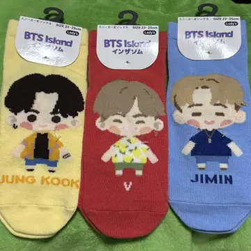 BTS 인더섬 시마무라 삭스 양말 정국 뷔