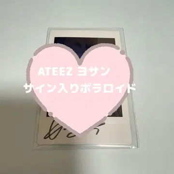 ATEEZ 여상 사인 포함 폴라로이드 폴라 체키