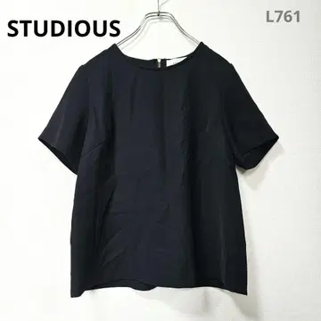 스튜디어스 반팔 티셔츠 블랙 M 상당 척 캐주얼 포멀