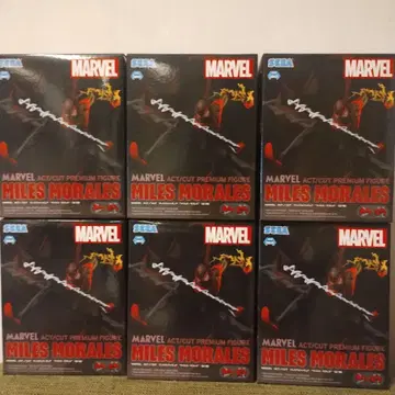 MARVEL 마일스 모랄레스 프리미엄 피규어 6체 세트