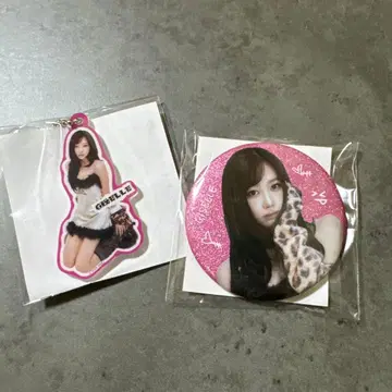 aespa 지젤 캔뱃지 미니 아크릴 키링 세트