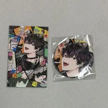 [ 묶음 판매 ] 니지산지 사에키 잇테츠 캔뱃지 폴라로이드