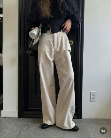 corduroy loose asymmetry notch PT