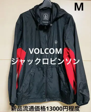 VOLCOM 마운틴 후드티 M 나일론 후드티 잭 로빈슨