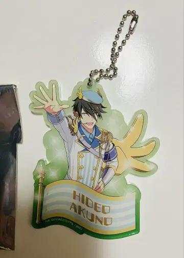 sideM 아크릴 키링 니기노 히데오 이끄는 발키리 라이브 팝콘 특전
