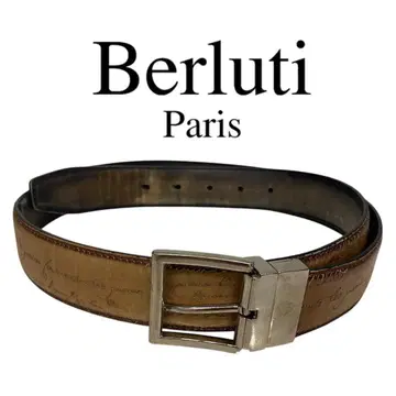 [ Berluti ] 벨루티 가죽 벨트 리버서블 남성용 95/38
