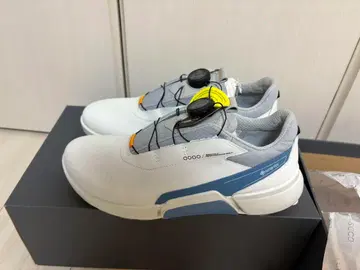 미사용 새상품 시착만 한 상품 ECCO 골프화 BOA 시스템 화이트